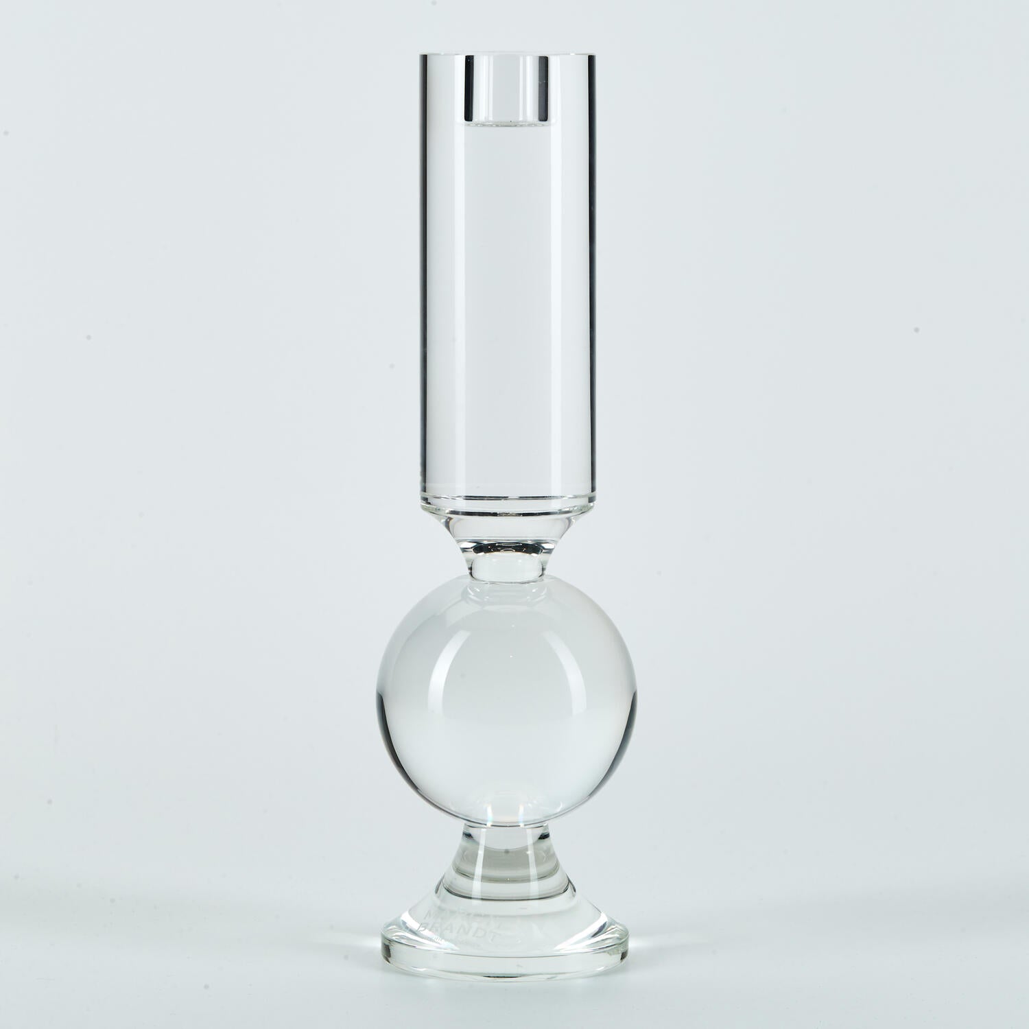 Sirene lysestage, klar - H: 30,5 cm.